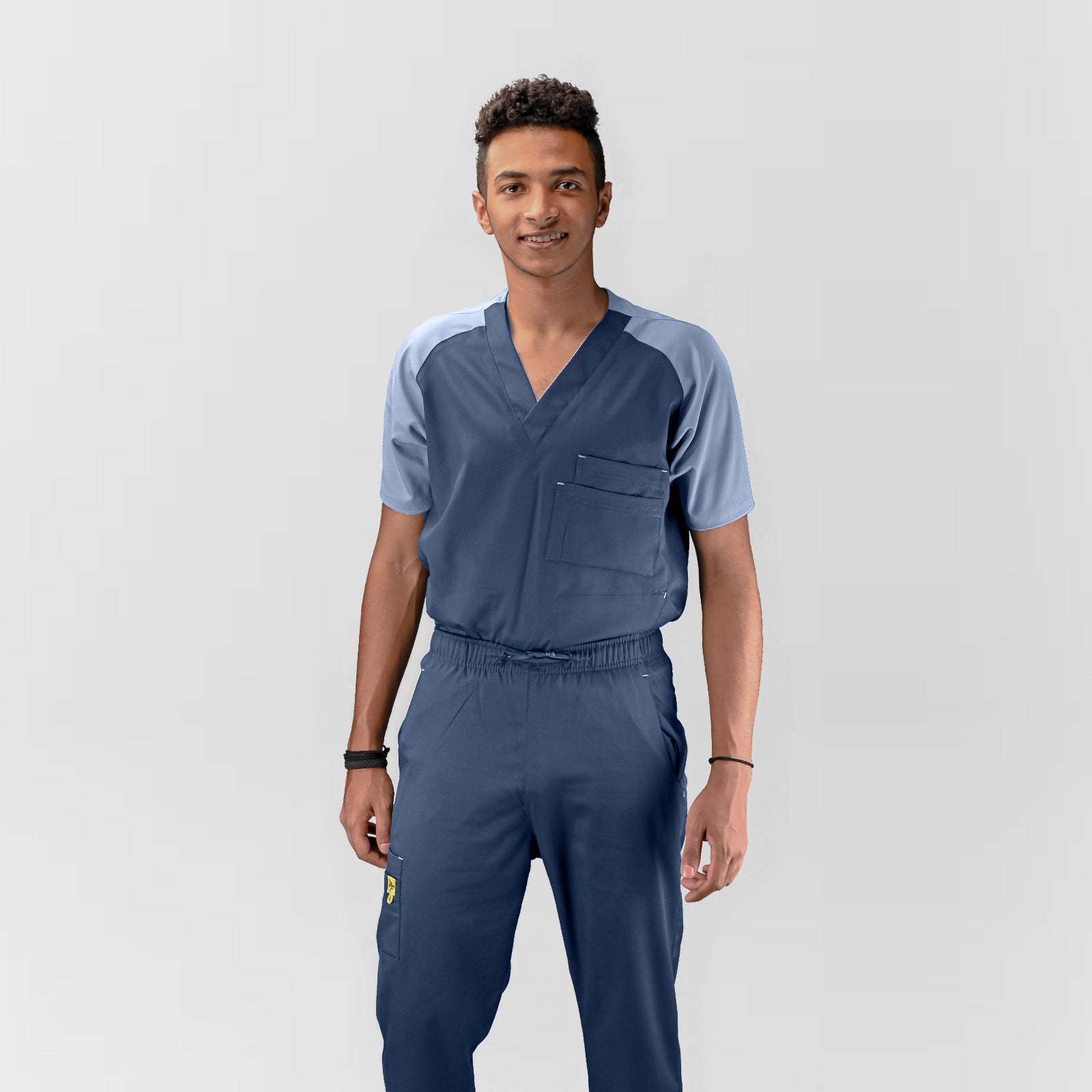 Medical Uniform-Anti Bacteria mixed color scrub for male (S.105)