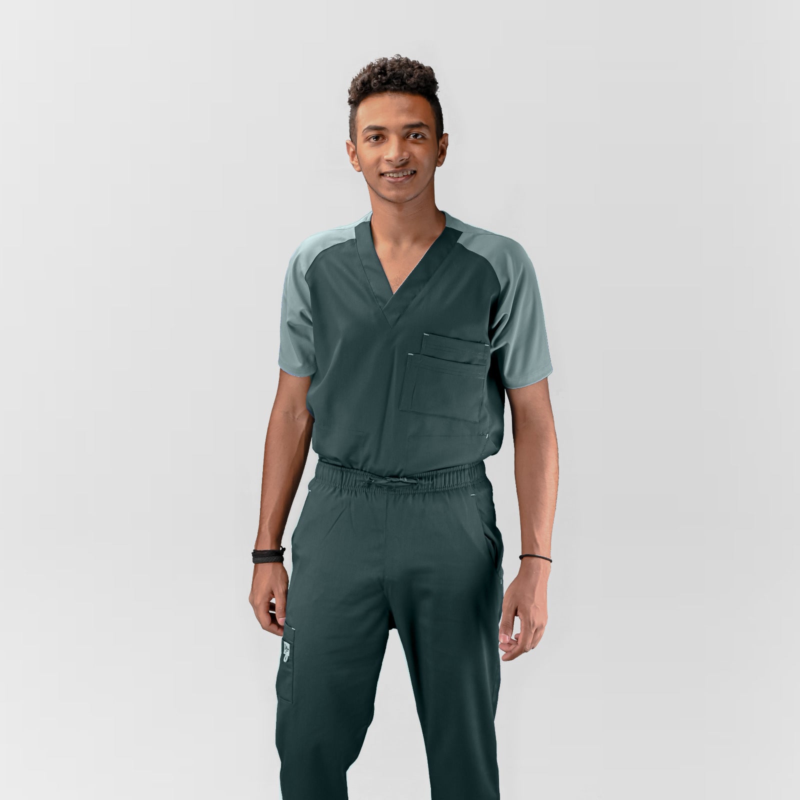 Medical Uniform-Anti Bacteria mixed color scrub for male (S.105)
