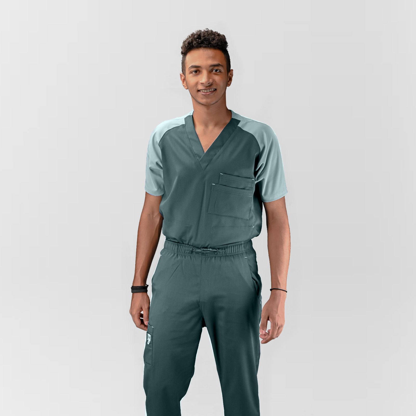 Medical Uniform-Anti Bacteria mixed color scrub for male (S.105)