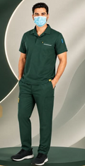 Nano (Polo) Scrub For male