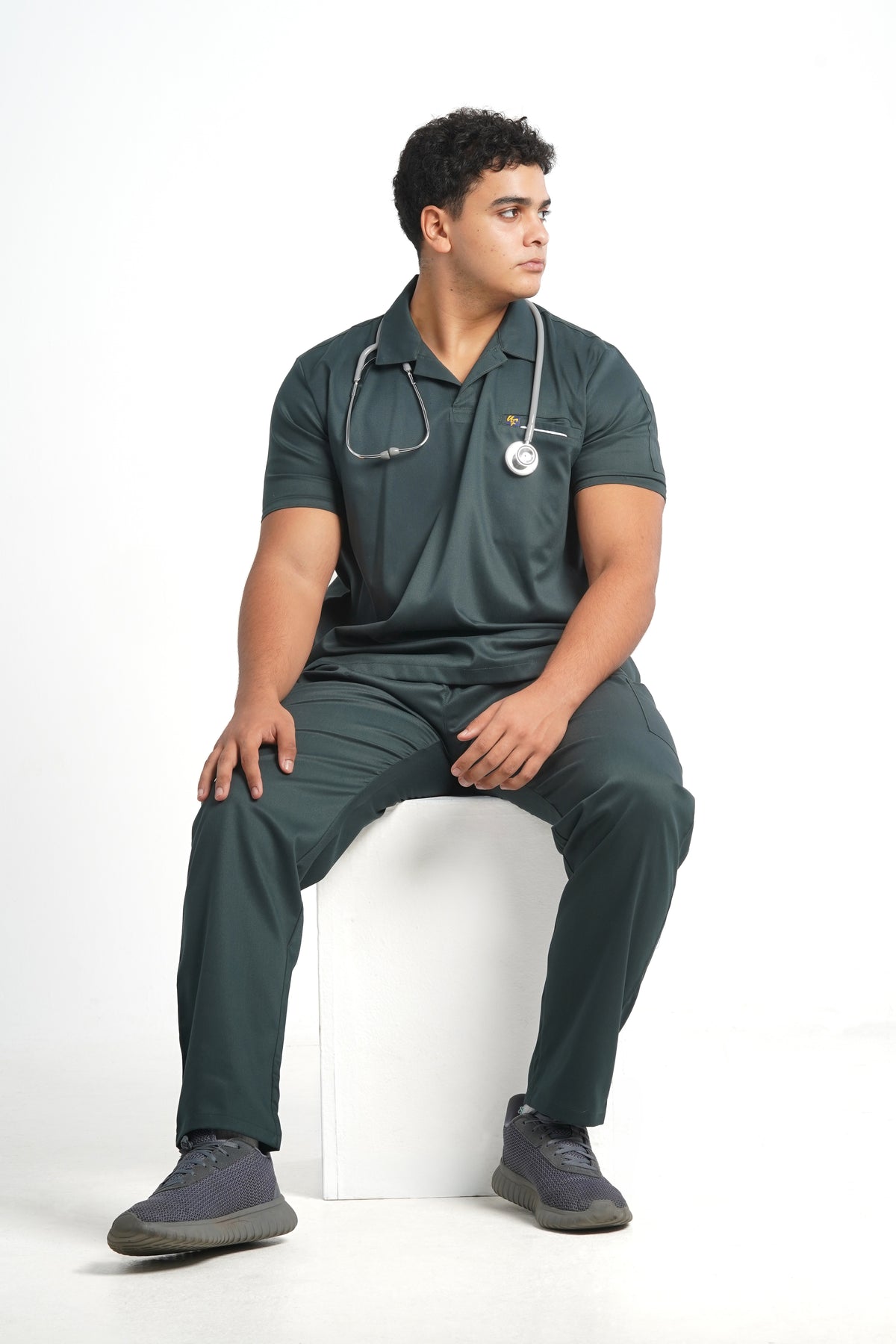 Men's Nano Polo Medical Scrub Set