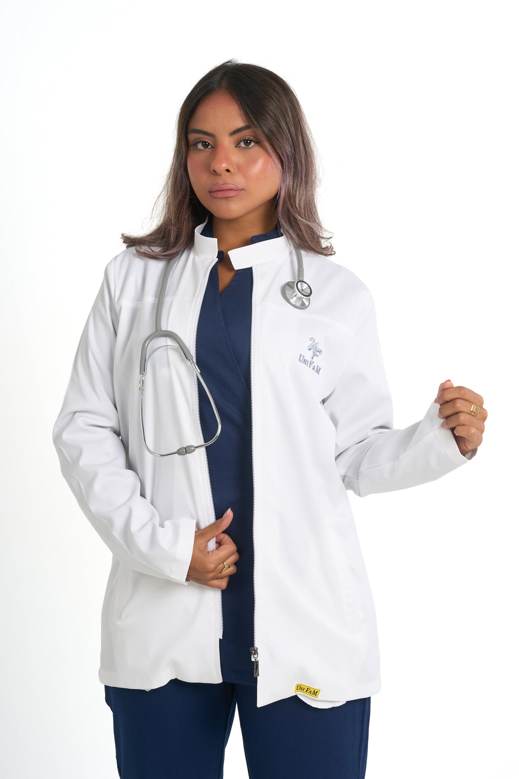 UNISEX DENTAL SHORT LAB COAT NANO-ANTIBACTERIAL