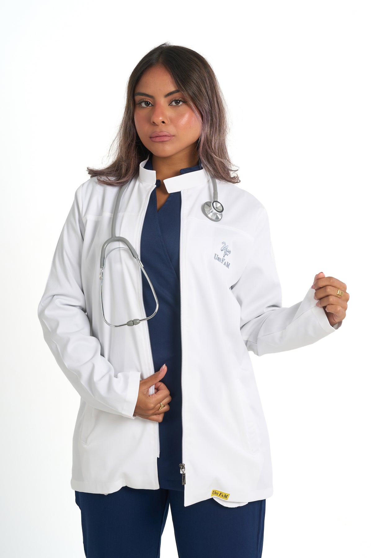 UNISEX DENTAL SHORT LAB COAT NANO-ANTIBACTERIAL