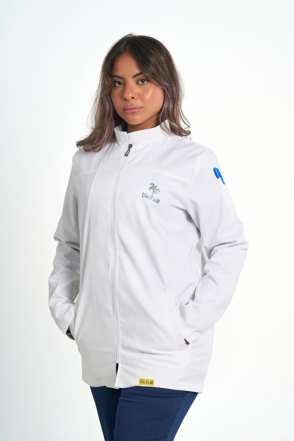 UNISEX DENTAL SHORT LAB COAT NANO-ANTIBACTERIAL