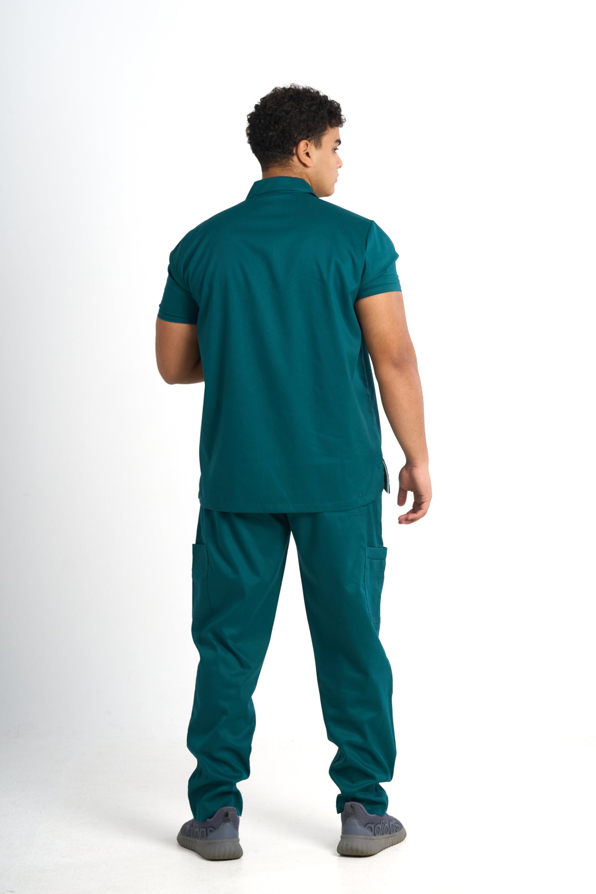 Men's Rosaline Polo Medical Scrub Set