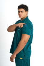 Men's Nano Polo Medical Scrub Set