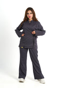 Women's Nano Side-Tie Long-Sleeve Medical Scrub Set