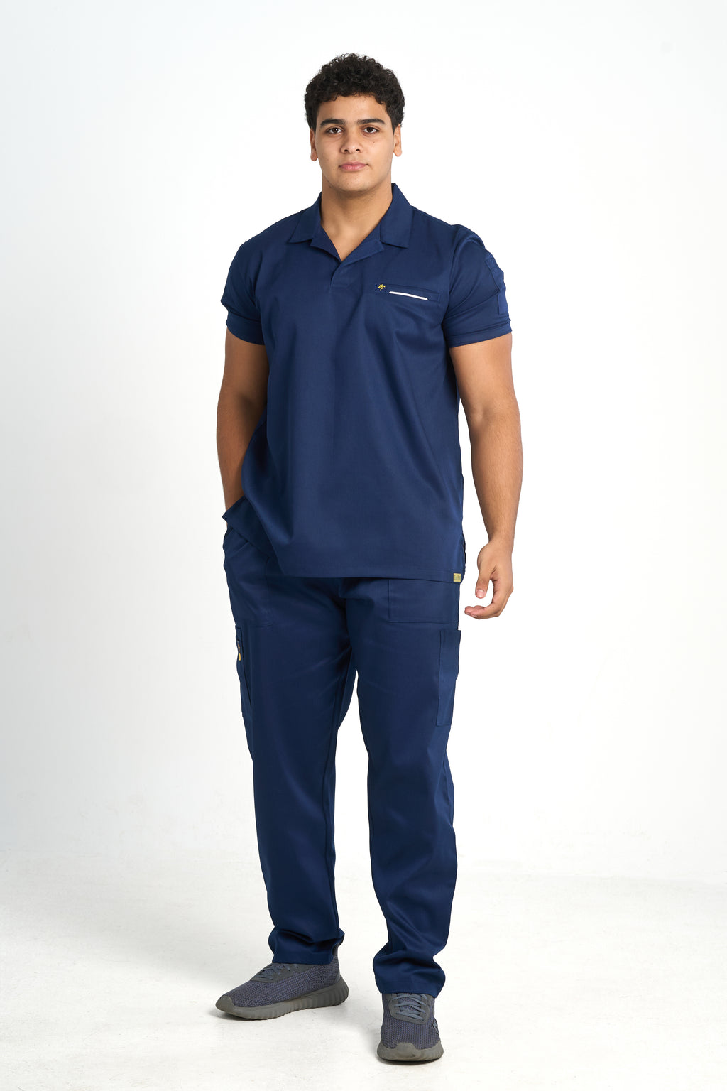 Men's Nano Polo Medical Scrub Set
