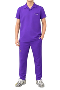 Men's Rosaline Polo Medical Scrub Set – transparent product image
