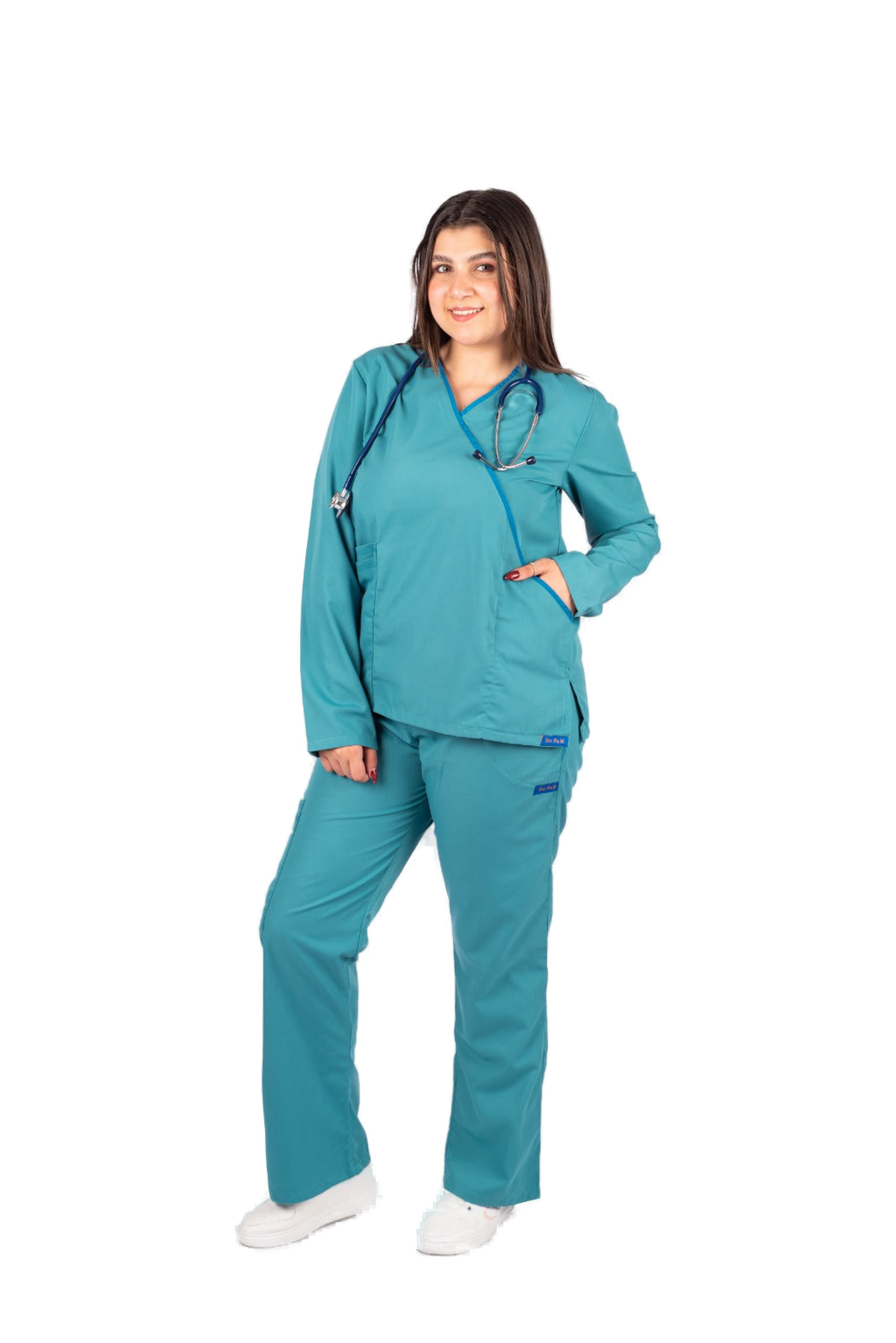 Women's Tasdir Medical Scrub Set – transparent product image