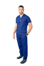 Unisex Polyester Medical Scrub Set – transparent product image