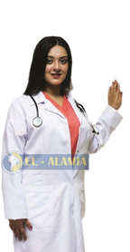 Women's Super Models Lab Coat – Style L205 – transparent product image