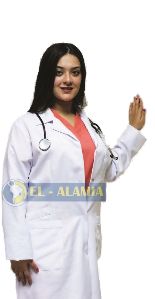Women's Super Models Lab Coat – Style L205 – transparent product image