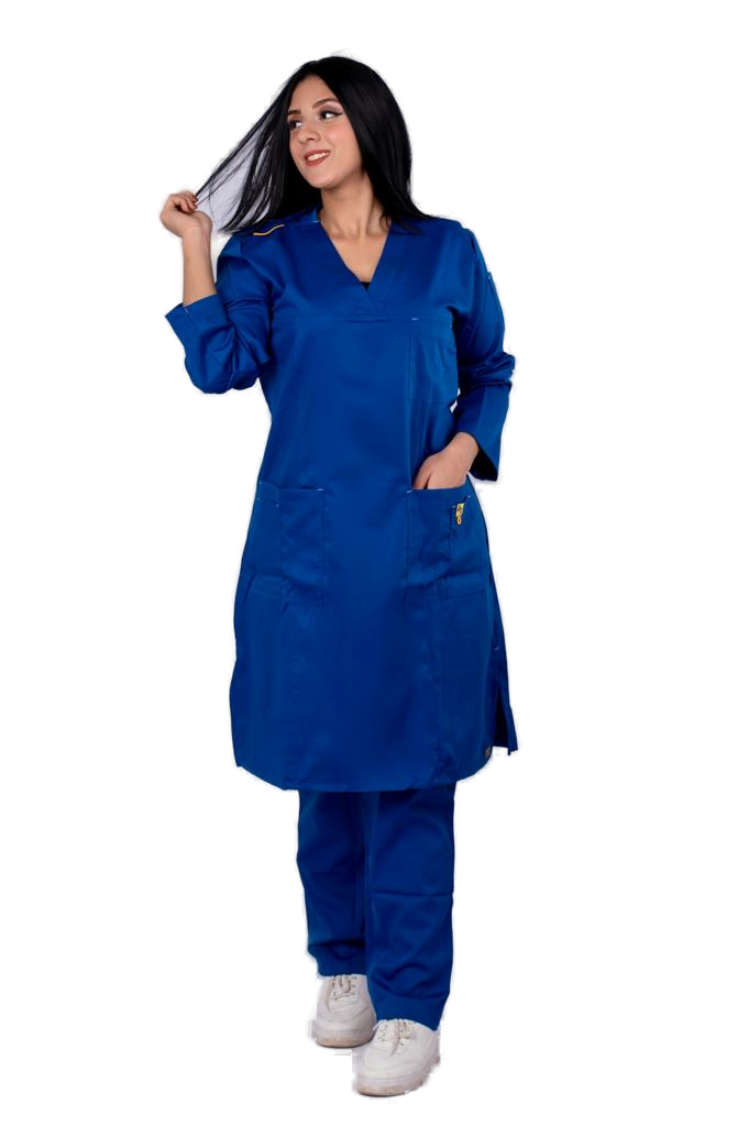 Women's Nano Anti-Bacterial Medical Tunic – transparent product image